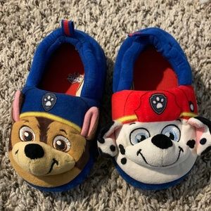 Paw Patrol Slippers Size L 9/10 Toddler
